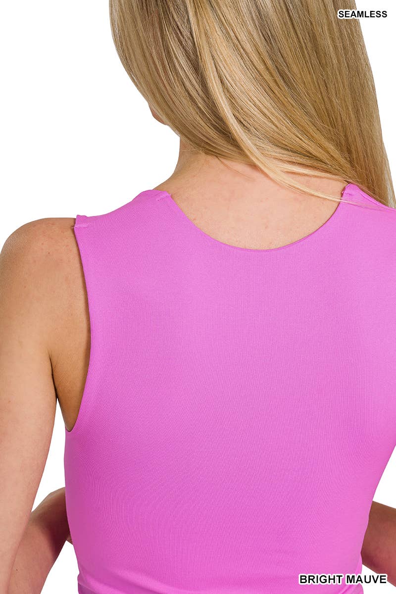 Double Layered Square Neck Tank