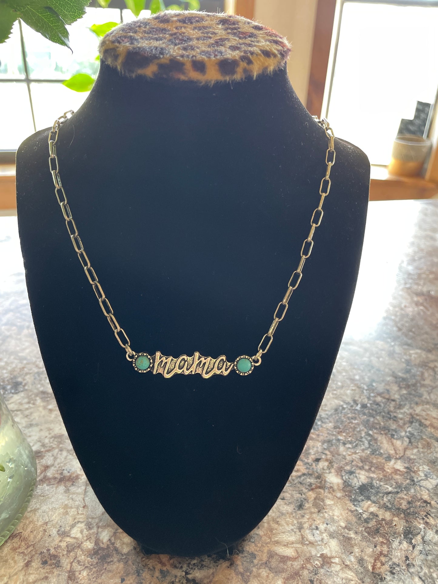 Turquoise woman necklace