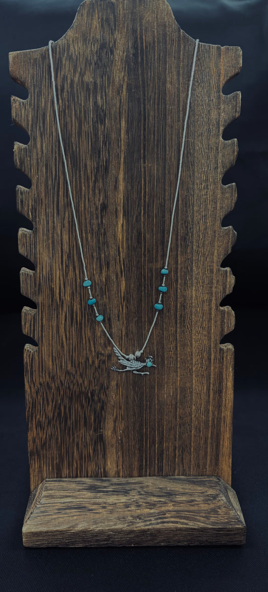 Silver Roadrunner Necklace