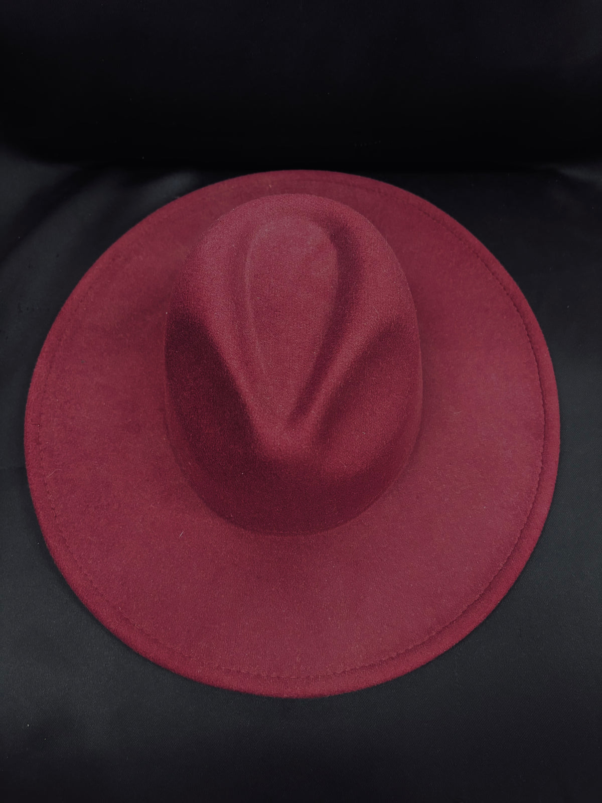 Desperado Felt Hat, Burgundy