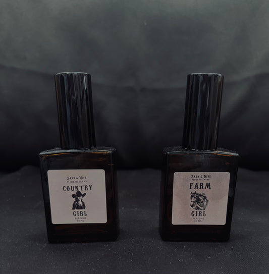 Western Women’s Perfume — Barn & Hive, 50 ml Amber 