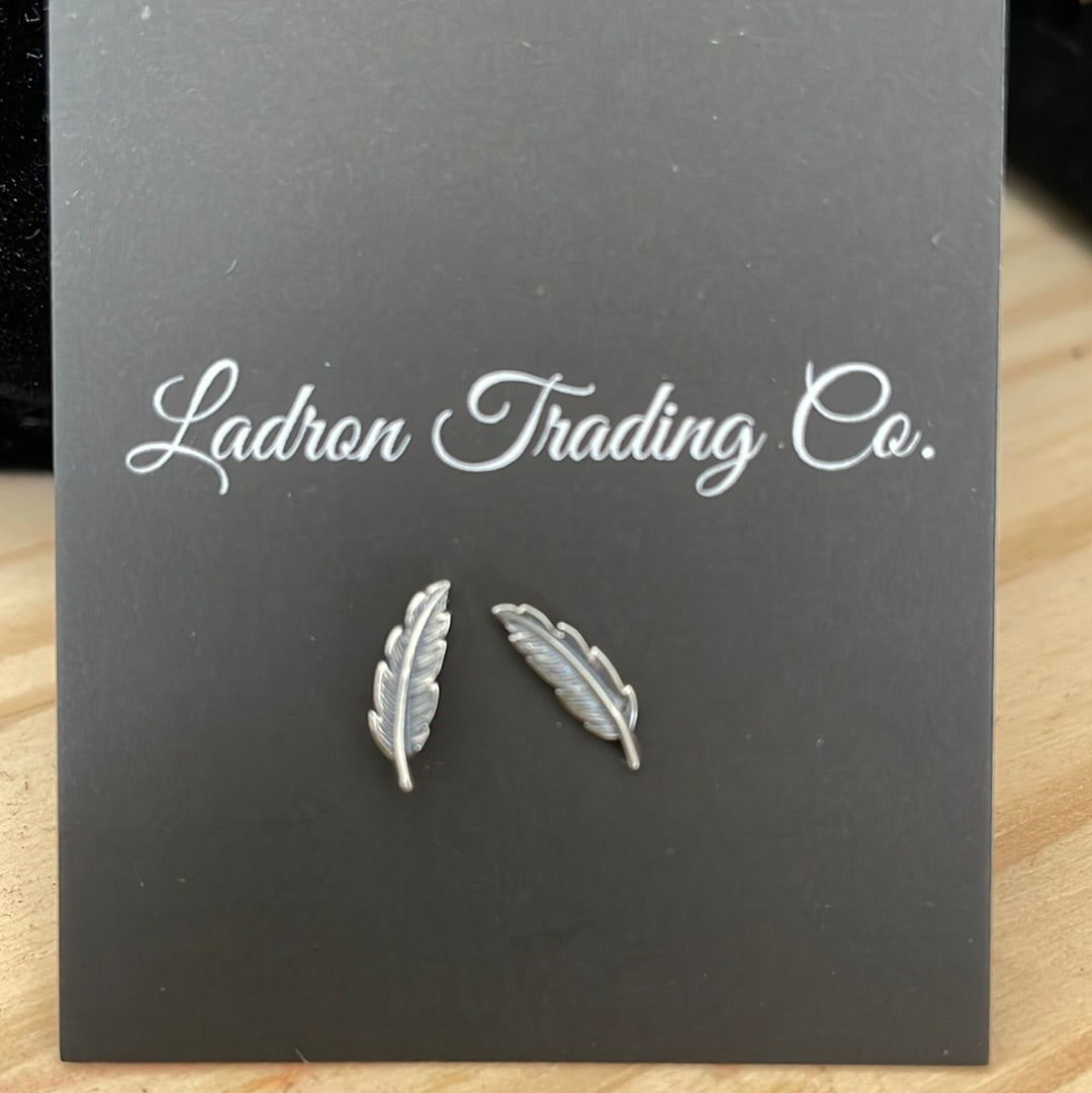 Flying Free Feather Earrings