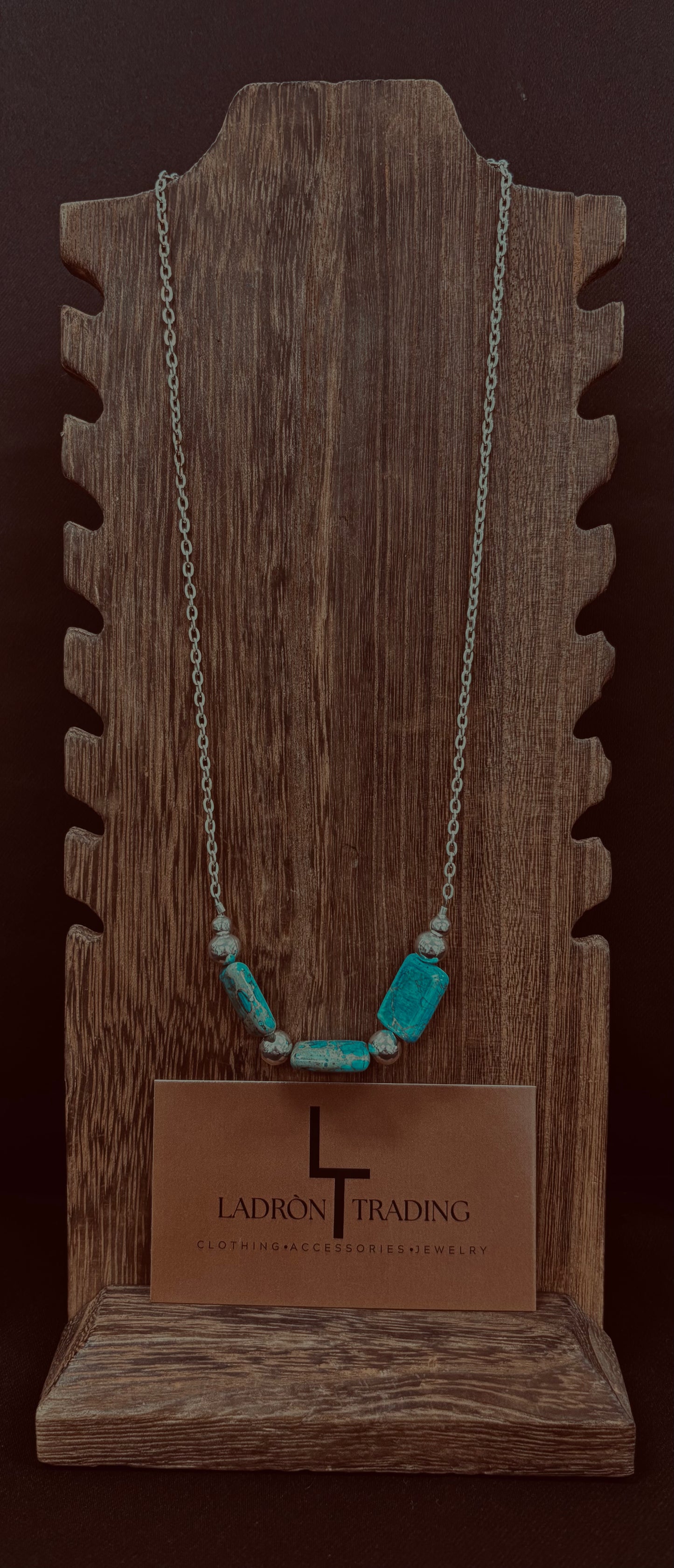 Turquoise Stone Necklace
