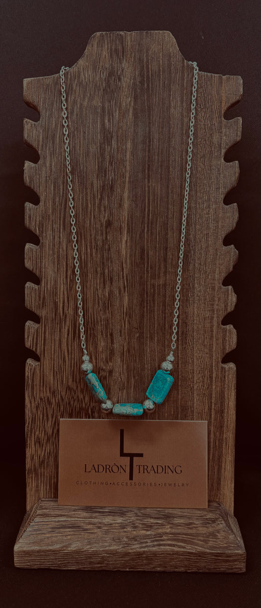 Turquoise Stone Necklace