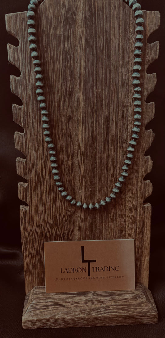 6mm 18” Silver Plated Pearls
