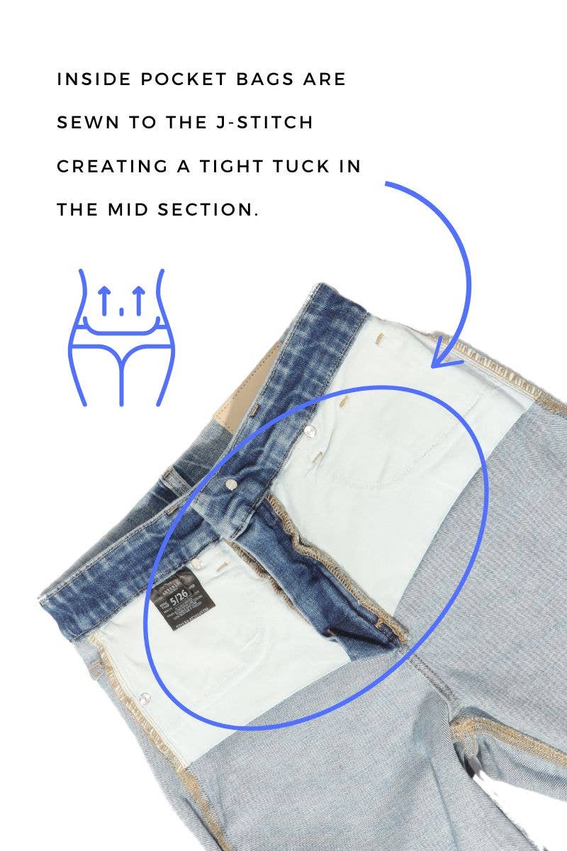 TUMMY CONTROL JEANS