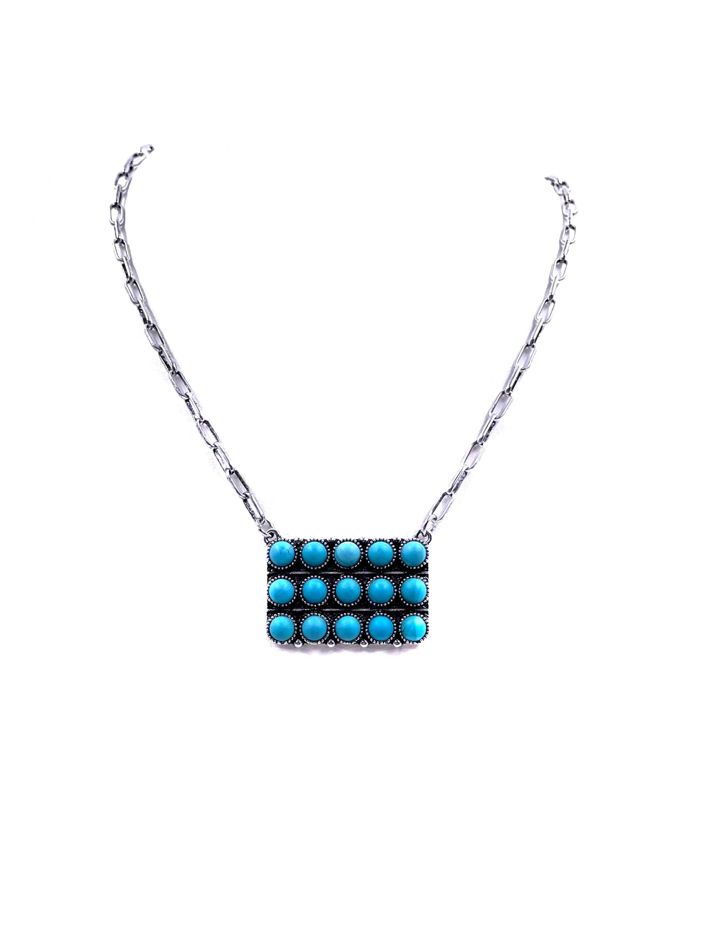 Turquoise Bubble Necklace