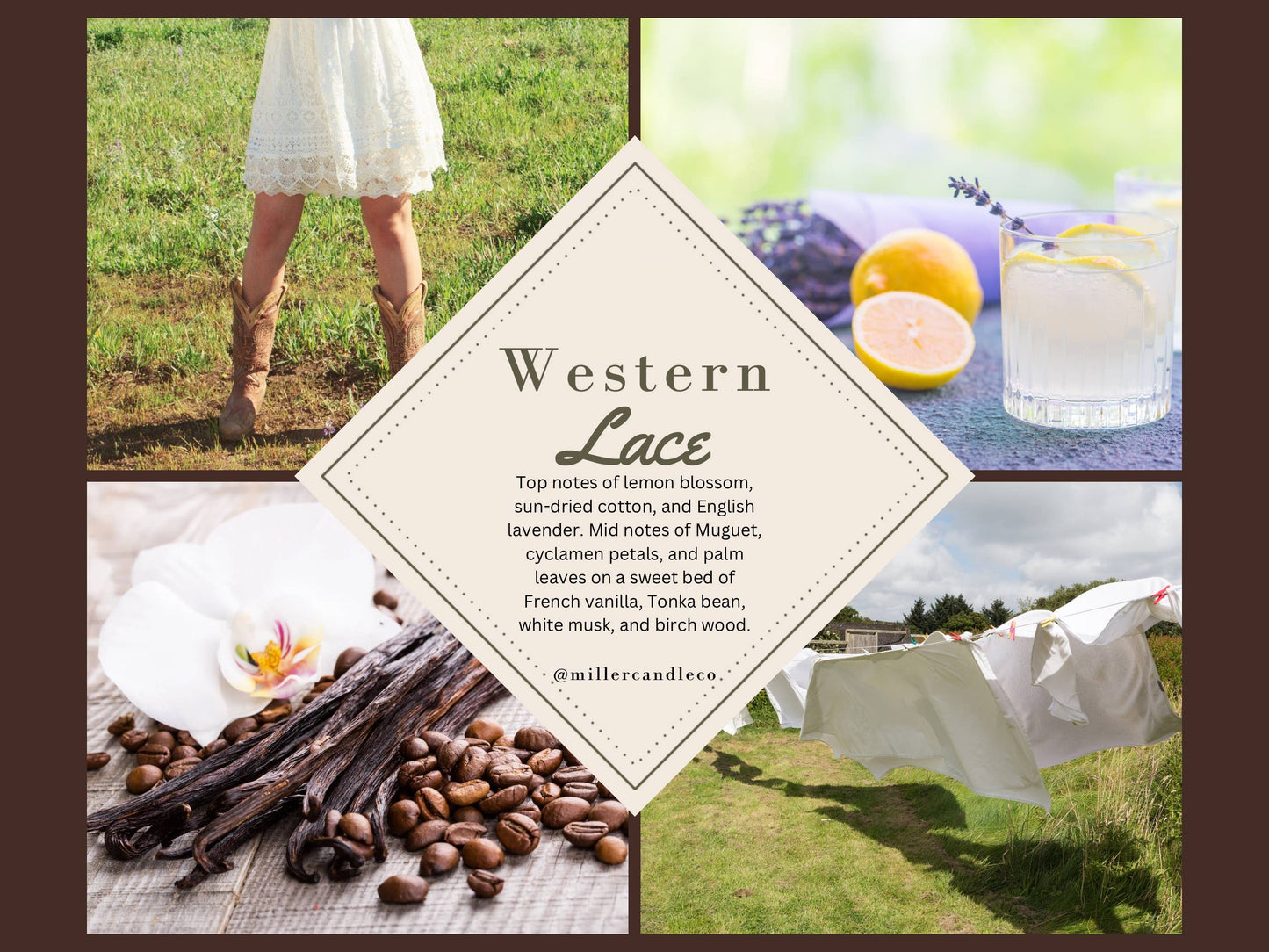 Western Women’s Perfume — Barn & Hive, 50 ml Amber 