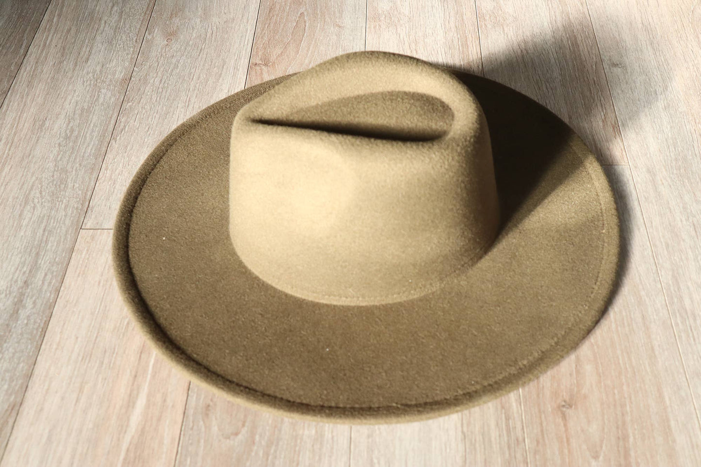 Rancher Wide Brim Fedora Hat