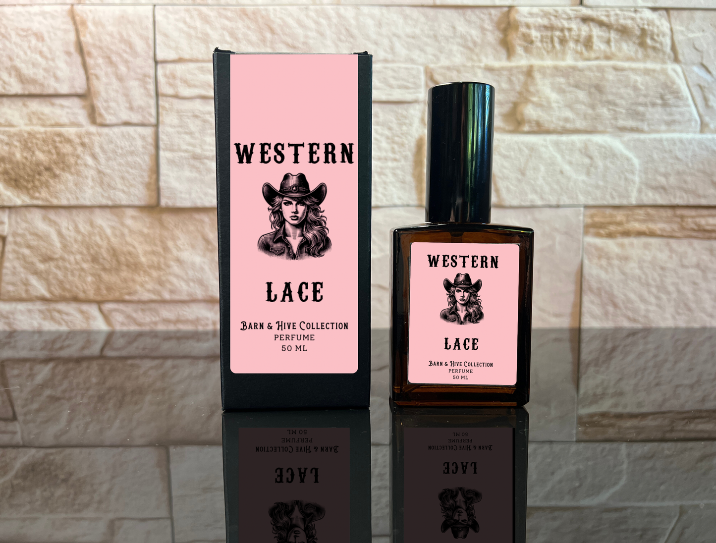 Western Women’s Perfume — Barn & Hive, 50 ml Amber 