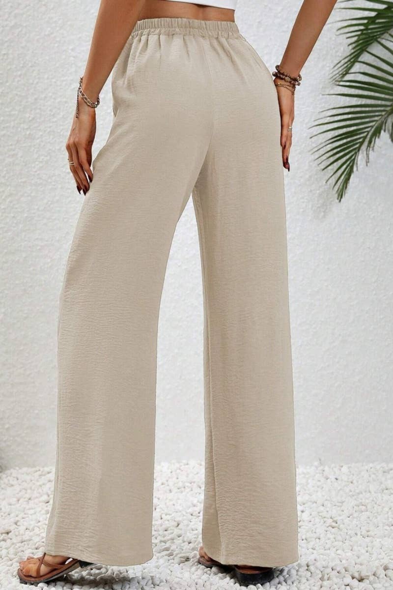 LACE-UP PANTS