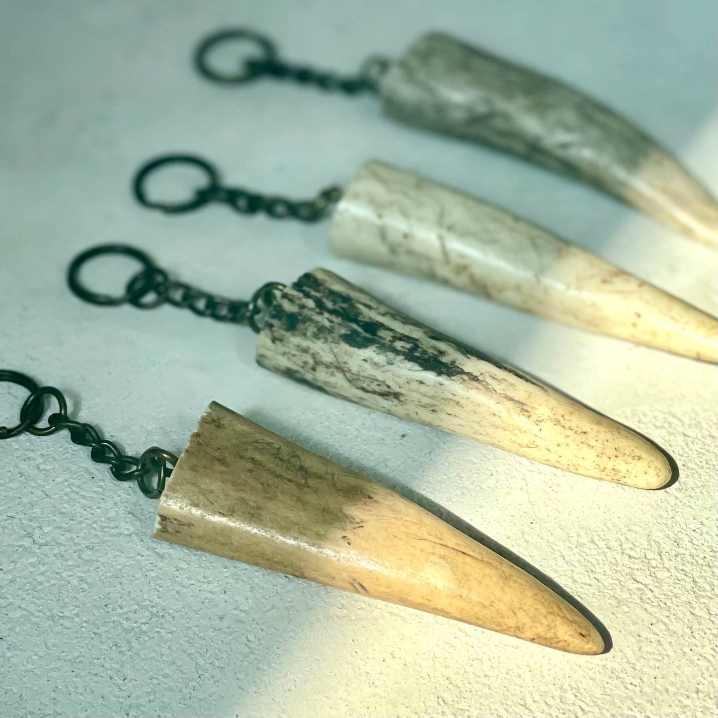 Deer Antler Keychain