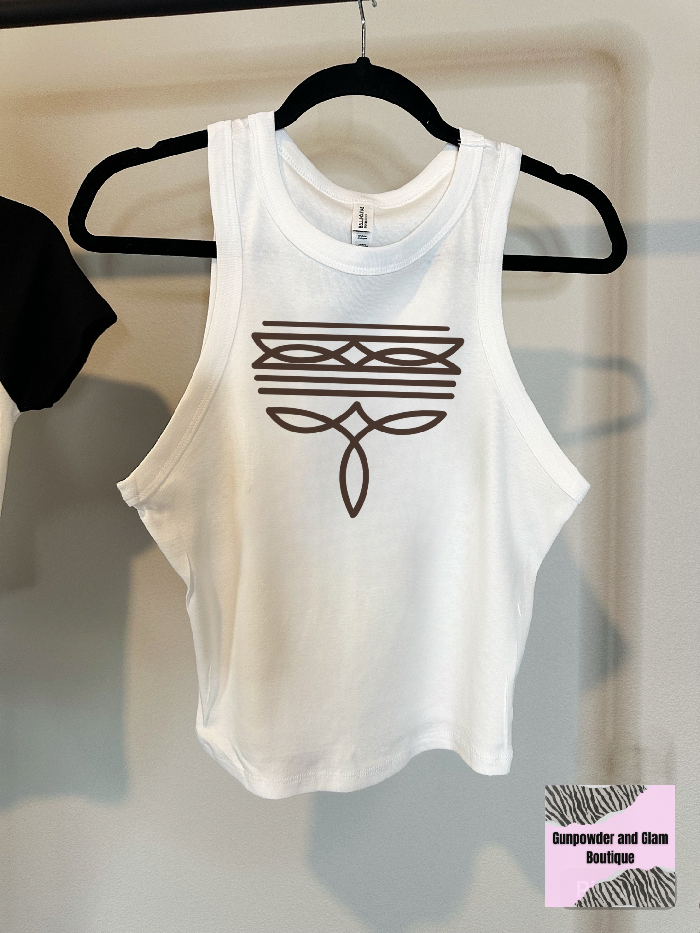 Boot Stitch Cropped Tank