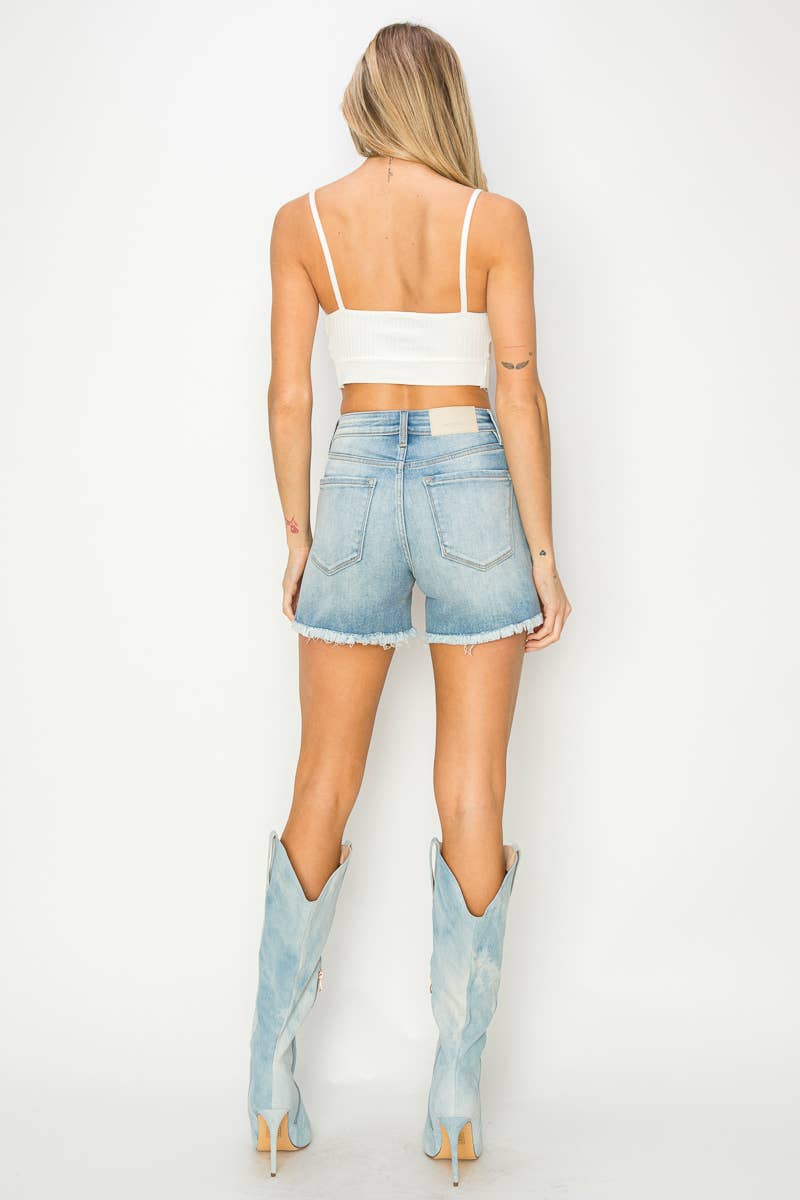 *HYBRID STYLE* HIGH RISE MIDI SHORTS