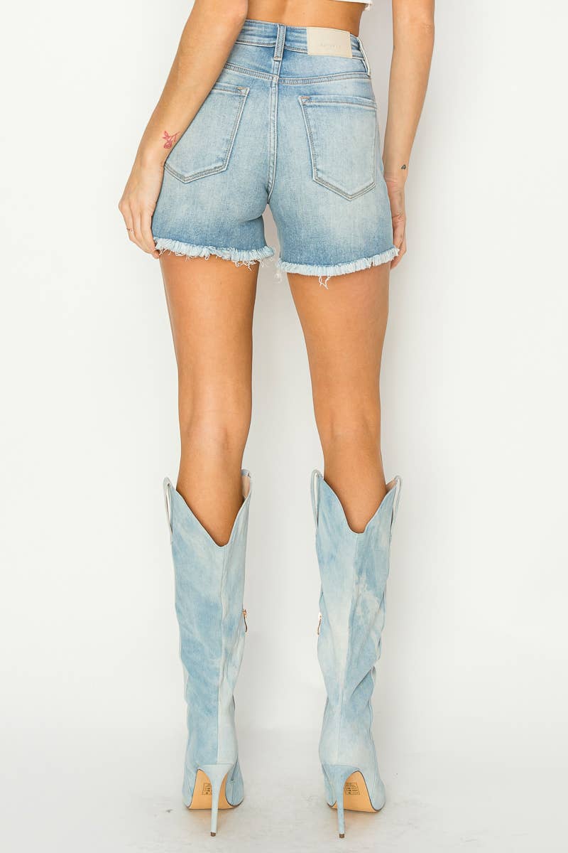 *HYBRID STYLE* HIGH RISE MIDI SHORTS