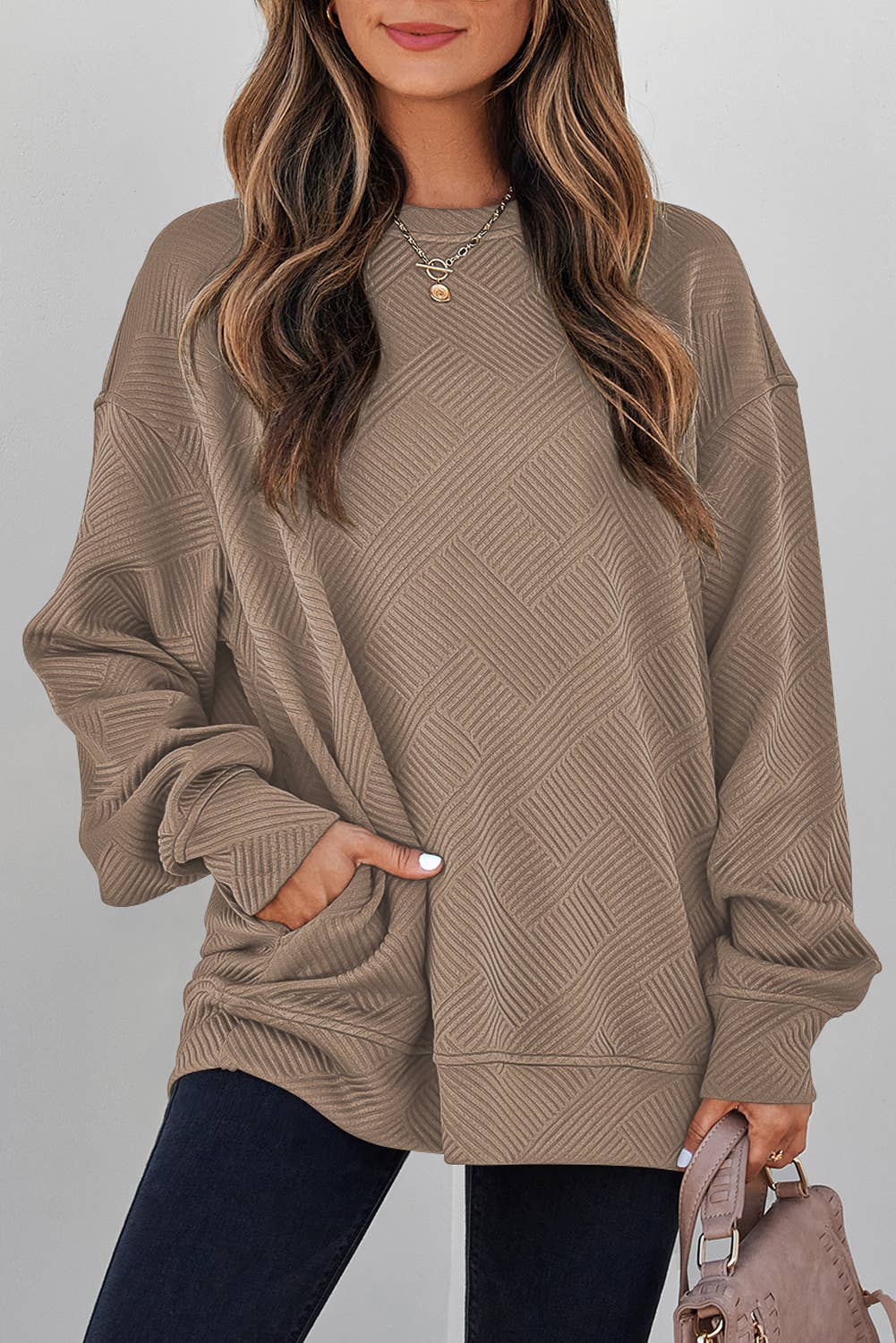 Round Neck Sweatshirt