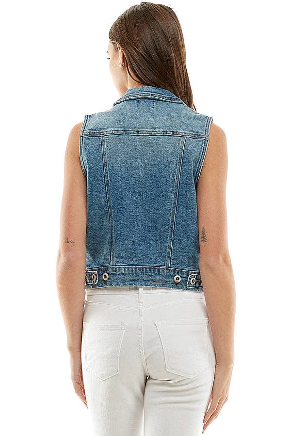 Ladies Denim Vest