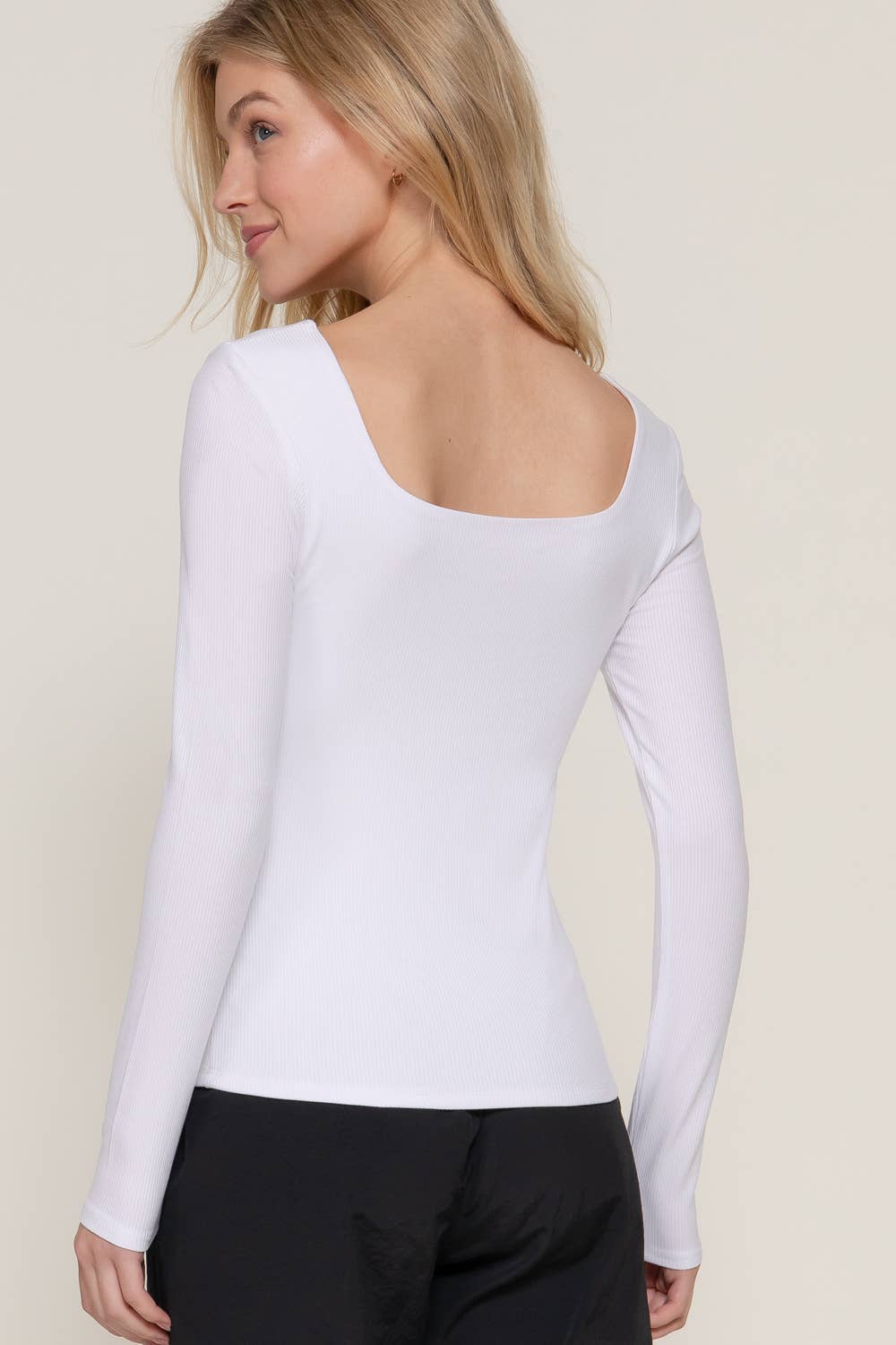 Long Sleeve ribbed top
