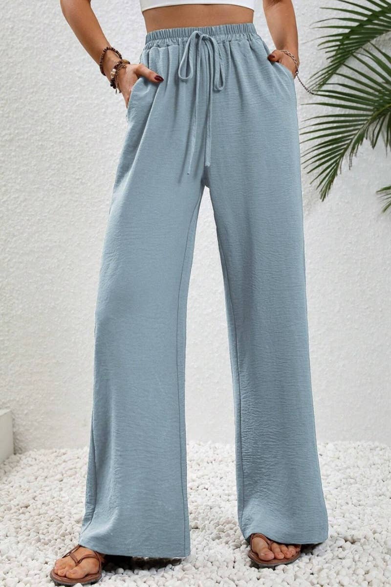 LACE-UP PANTS
