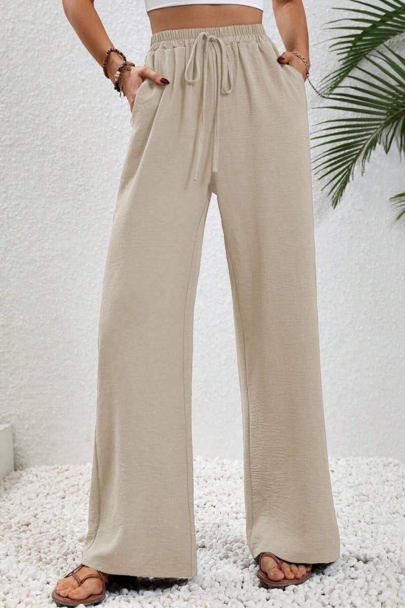 LACE-UP PANTS