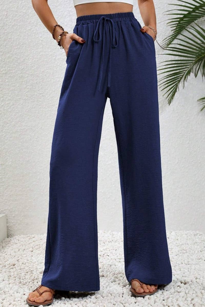 LACE-UP PANTS
